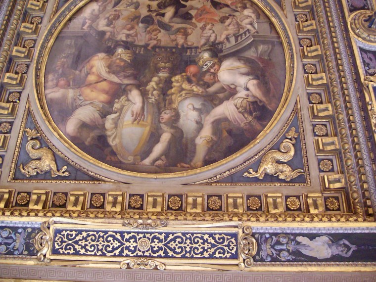 Palácio Vecchio_Promenores do tecto